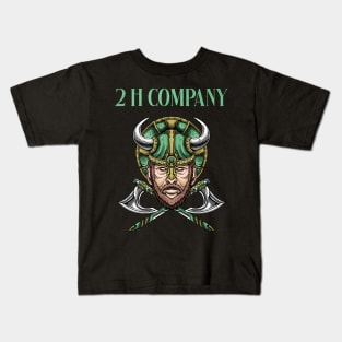 glitch hop 2h company Kids T-Shirt